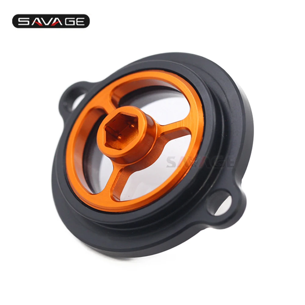 

Engine Oil Filters Cover For KTM DUKE 125 200 390 RC 125 RC200 RC250 RC390 2015-2018 Motorcycle Accessories Clearness Cap Filter