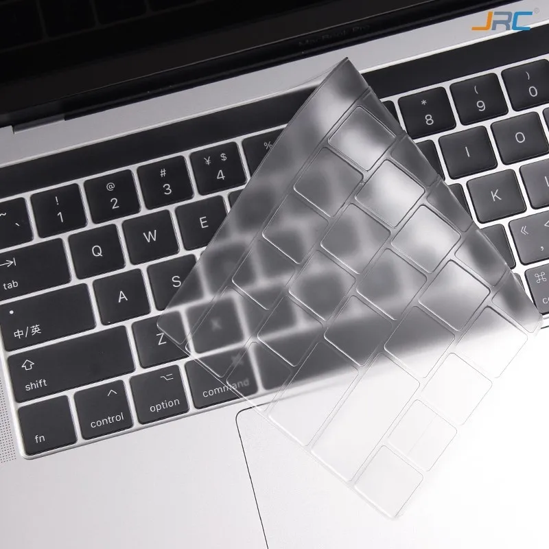  Waterproof Fully transparent TPU Invisible Keyboard Cover Film For Macbook 13/15-Inch Pro touch bar