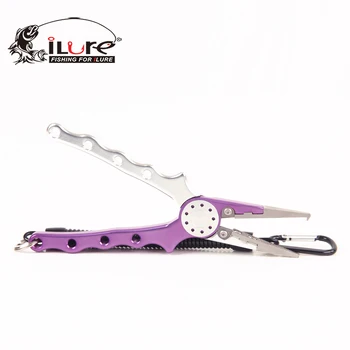 

iLure 18*6cm 115g Fishing Pliers Multi-function Lure Fishing Tool stainless steel Multi-purpose Braid Cutter