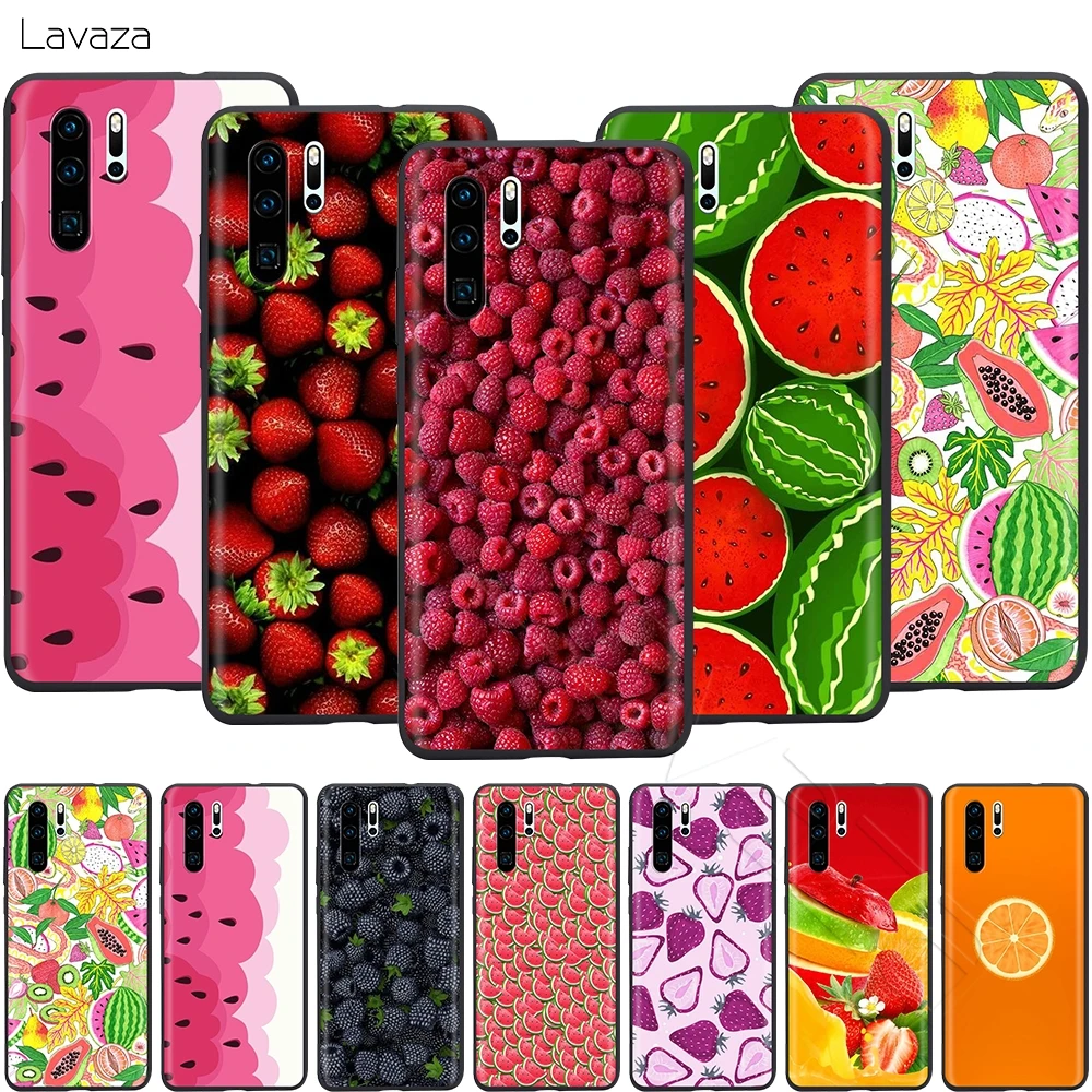 Lavaza фрукты Клубника арбуз чехол для Huawei Mate Y7 Y9 P8 P9 P10 P20 P30 P40 Max Lite Pro P Smart Mini |