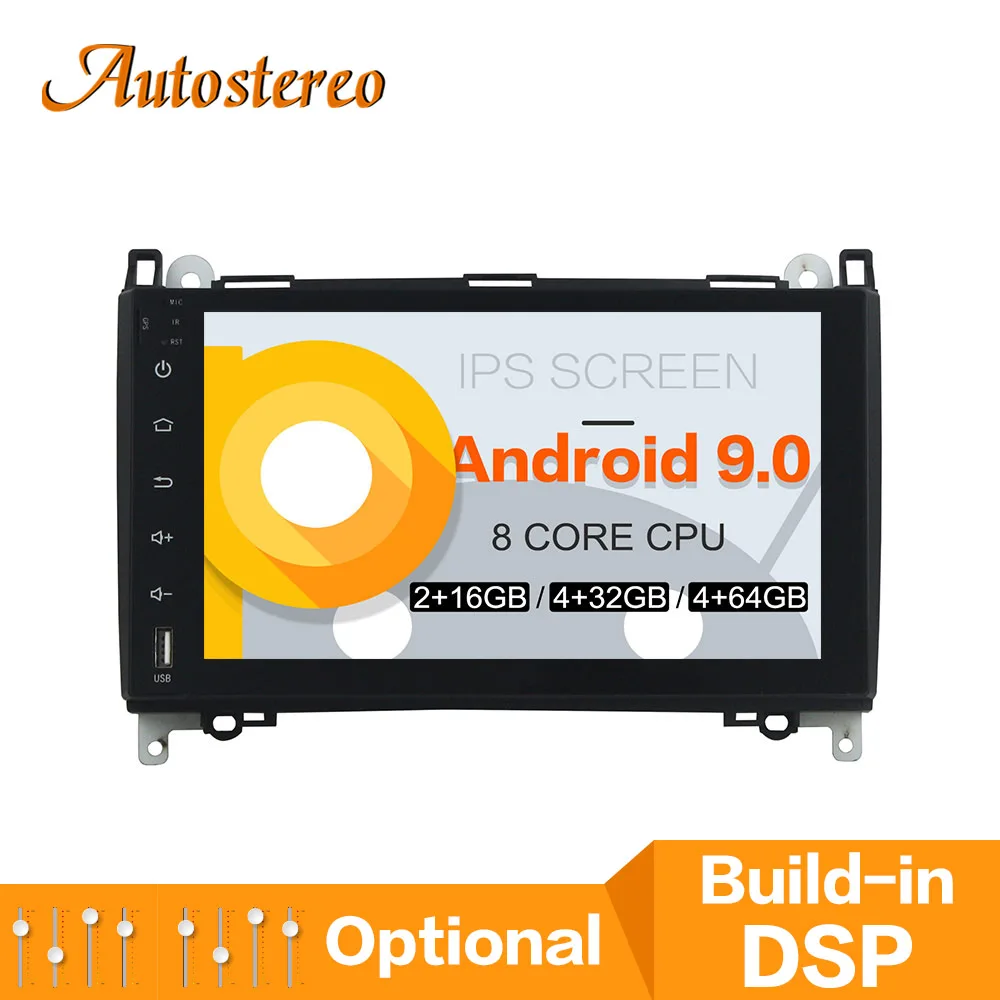 Best DSP Android 9.0 Car NO DVD Player GPS navigation For Benz A-W169/B-W245/Vito 2005+ auto head unit multimedia radio tape recorder 1 Best DSP Android 9.0 Car NO DVD Player GPS navigation For Benz A-W169/B-W245/Vito 2005+ auto head unit multimedia radio tape recorder 1