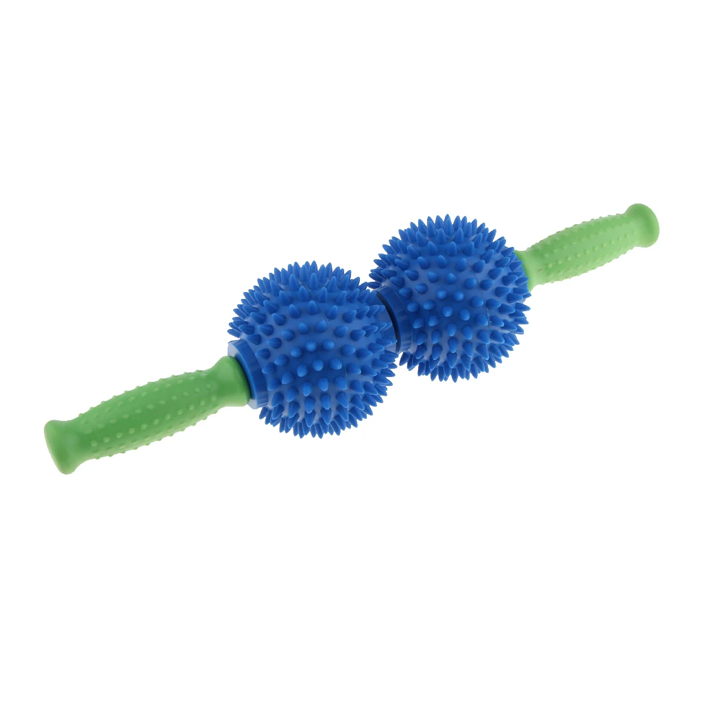 1pcs Spiky Ball Trigger Point Muscle Relax Massage Stick Roller Tool