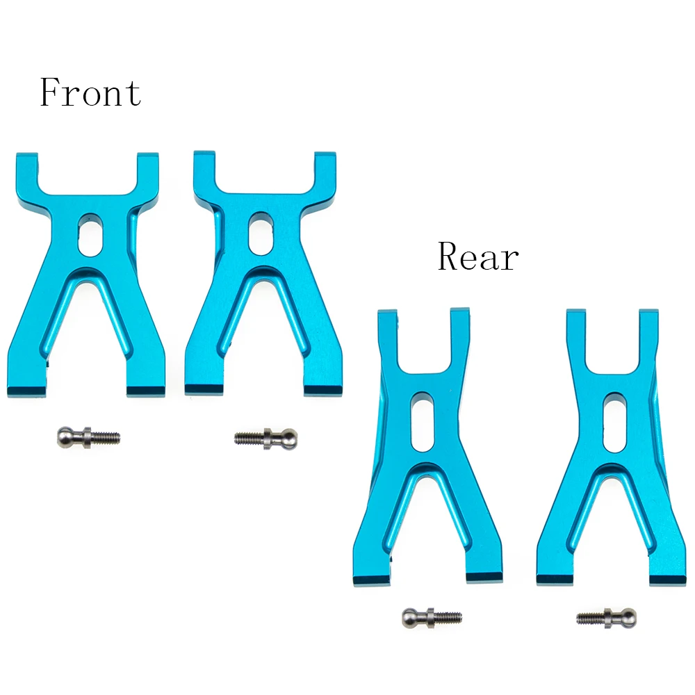 Сплав фронт/Задняя Нижняя подвески Управление руку 2 шт. для Радиоуправляемая модель автомобиля 1/18 Wltoys a959 a969 a979 k929 Запчасти Hop-Up запасных