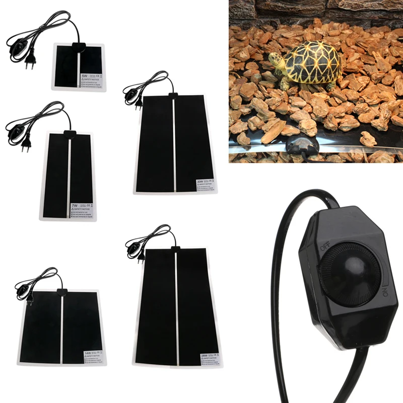 Warmer Pet-Products Temperature Pet-Heating Adjustable Bed-Mat Eu-Plug Keeper Reptile
