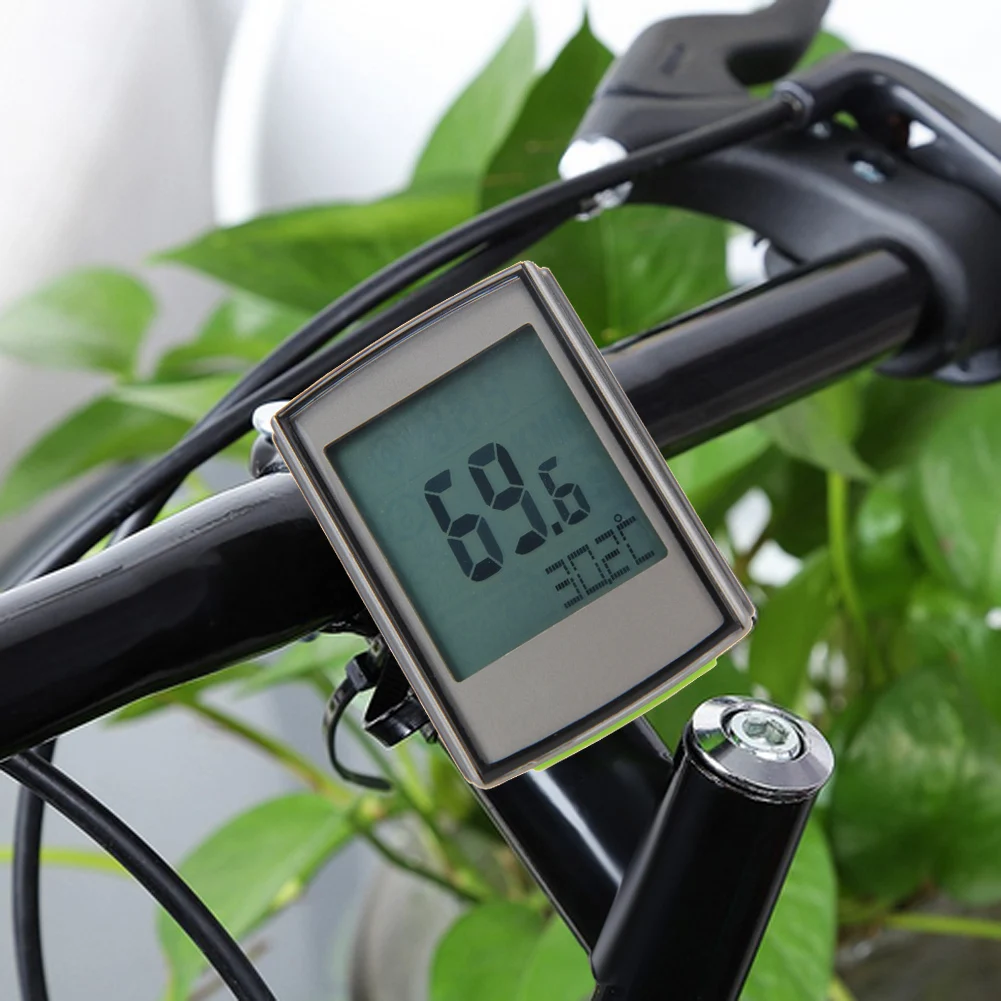 

Cycling Computer With Cadence & Heart Rate Monitor Wireless Odometer Speedo