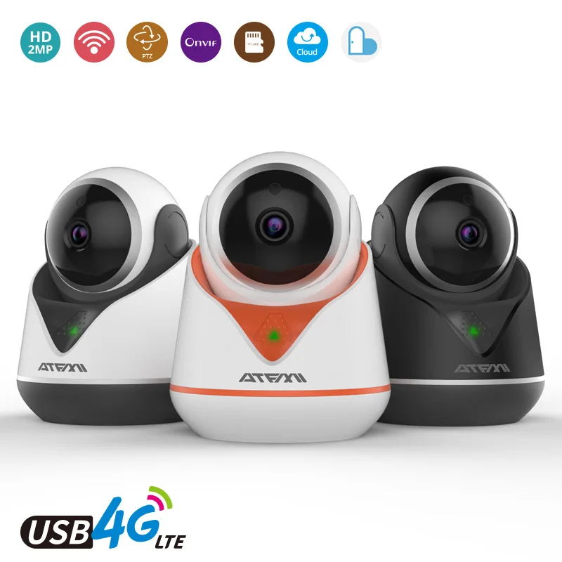 Домашняя Wifi камера 1080P CCTV безопасности Детский монитор Usb 4G облако Onvif IP Ptz ночное