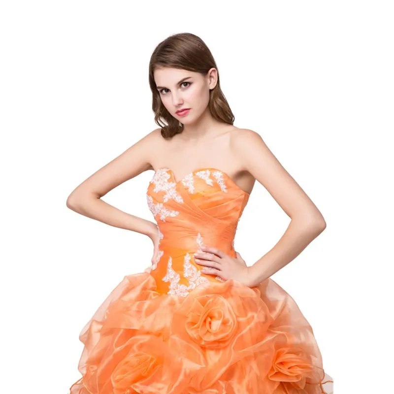 Ruthshen Vestidos 15 Anos Quinceanera 2018 милые 16 платья Милая Аппликация оборки 100% настоящая