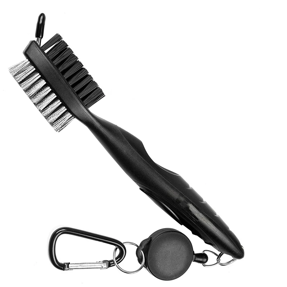 

Golf Club Groove Cleaner Double-sided Brush Golf Club Cleaning Tool