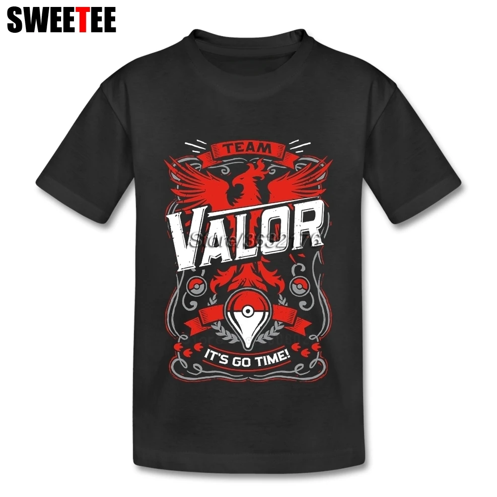 Its Go Time Team Valor Children T Shirt Cotton Short Sleeve Round Neck