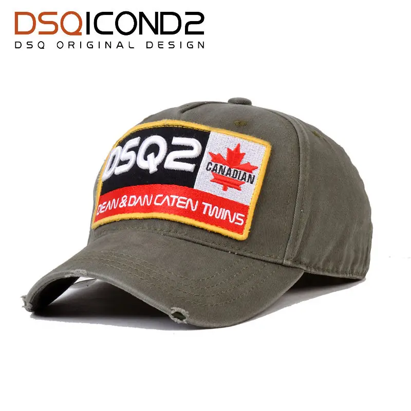 DSQICOND2 العلامة التجارية DSQ2 Casquette القبعات الصلبة نمط القبعات رسائل Casquette أبي قبّعة بيسبول هيب هوب Snapback قبعة ل رجل امرأة
