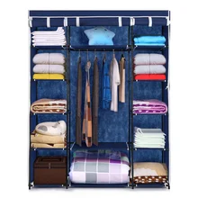 iKayaa Fabric Closet Wardrobe Cabinet Clothes Storage Organizer Garment Clothing Hanger Rack 13 Storage Shelves 1 Hanging Rod цена iKayaa Fabric Closet Wardrobe Cabinet Clothes Storage Organizer Garment Clothing Hanger Rack 13 Storage Shelves 1 Hanging Rod цены онлайн