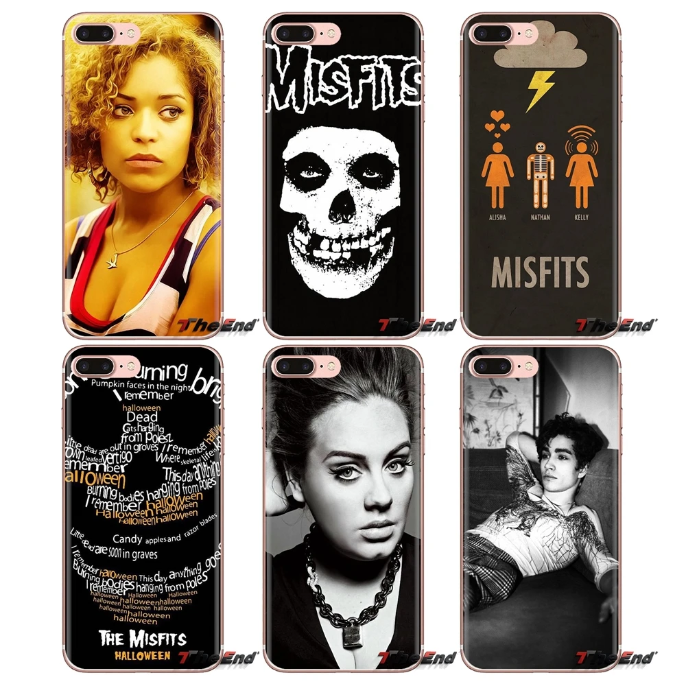 Прозрачный чехол из ТПУ для Xiaomi Redmi 4A S2 Note 3 3S 4 4X5 Plus 6 7 6A Pro Pocophone F1 American Rock Band Kaos Misfits |
