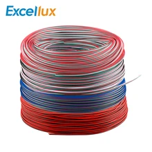 Проводной кабель 1 м 5 м 10 м 2PIN/3PIN/4PIN/5PIN светодиодный разъем Удлинитель электрический провод 22AWG для одноцветной светодиодной ленты RGBW RGB и т. Д