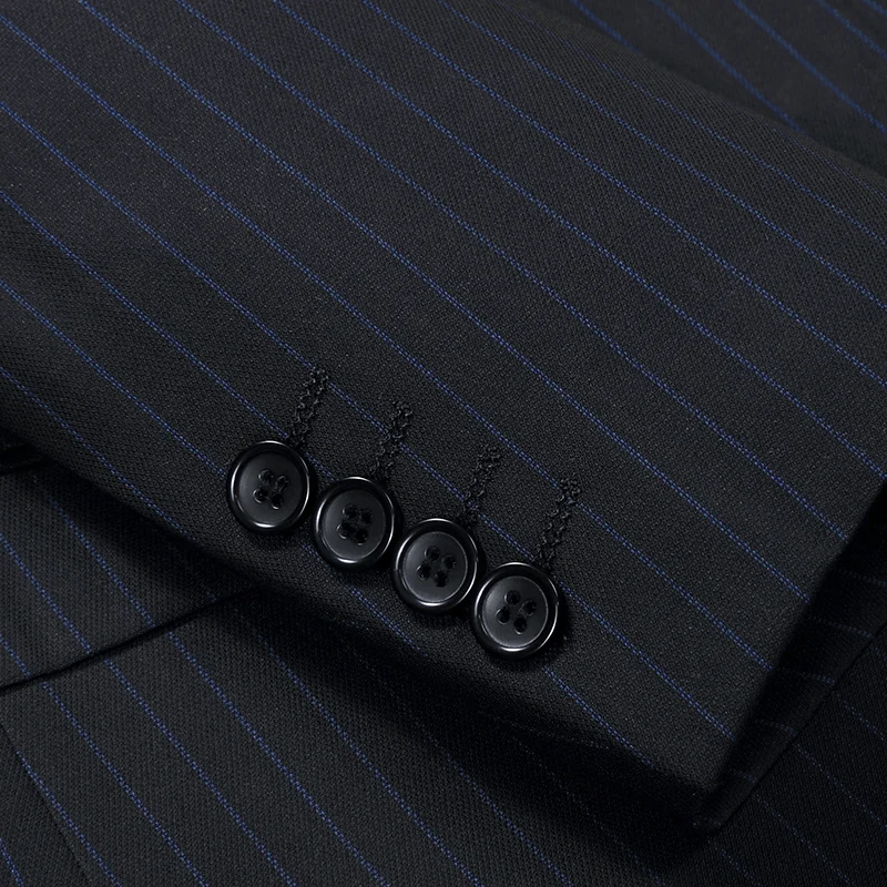 2 шт./3 шт. мужские костюмы в полоску для смокинга|groom wedding suit|mens suits tuxedoswedding suit |