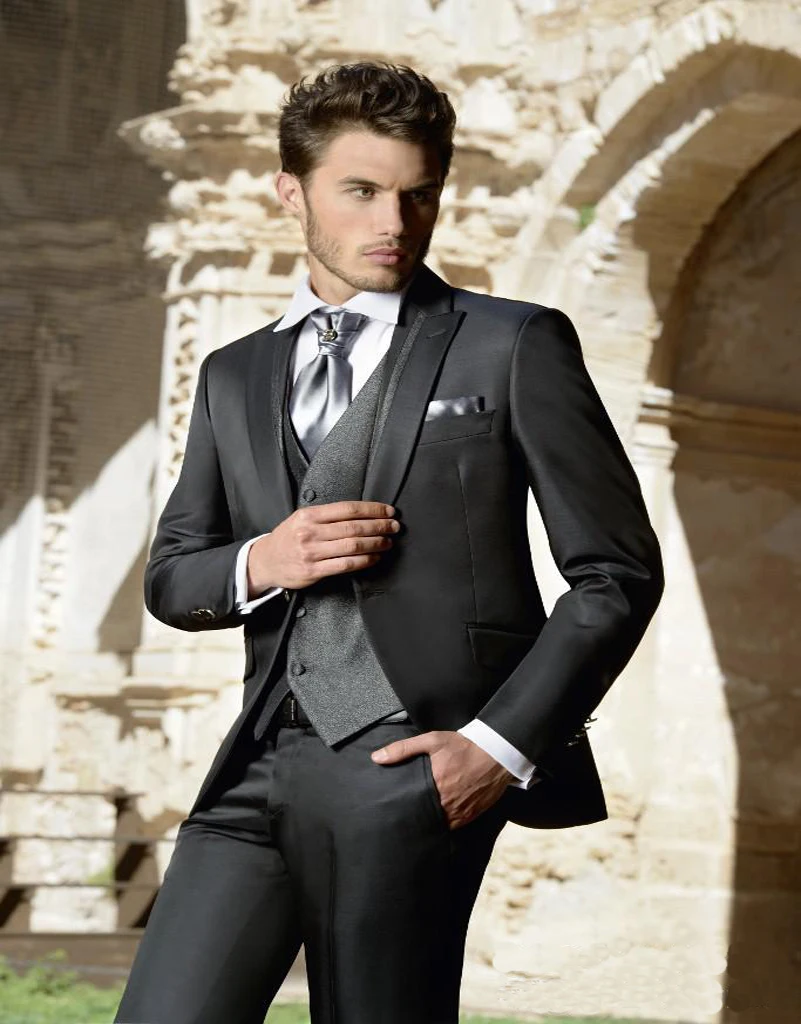Hot Sale Custom Made Groom Tuxedos Party Dinner Suit ...
