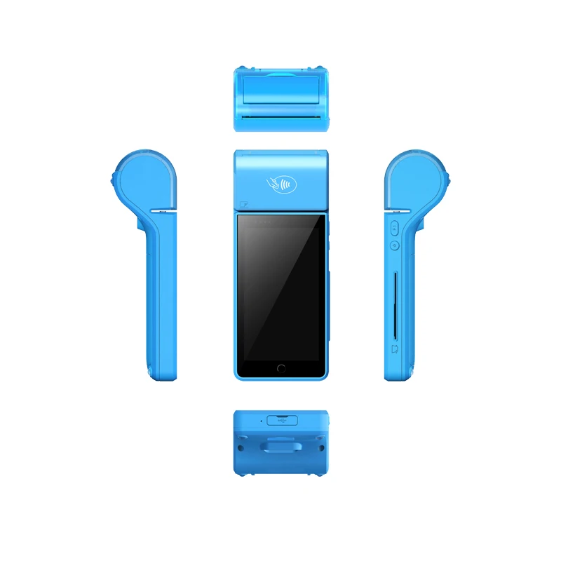 Ручной pos терминал Android PDA ручной сканер nfc камера RFID wifi штрих кода android планшетный