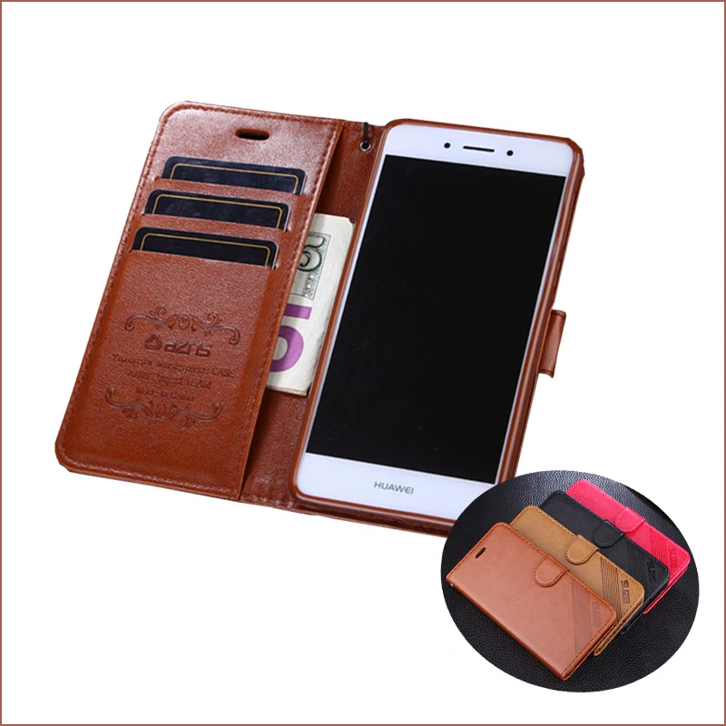 

For Huawei Honor 6C Case 5.0 Inch Luxury Wallet PU Leather Phone Case For Huawei Honor 6C Case Book Flip Protective Cover Bag