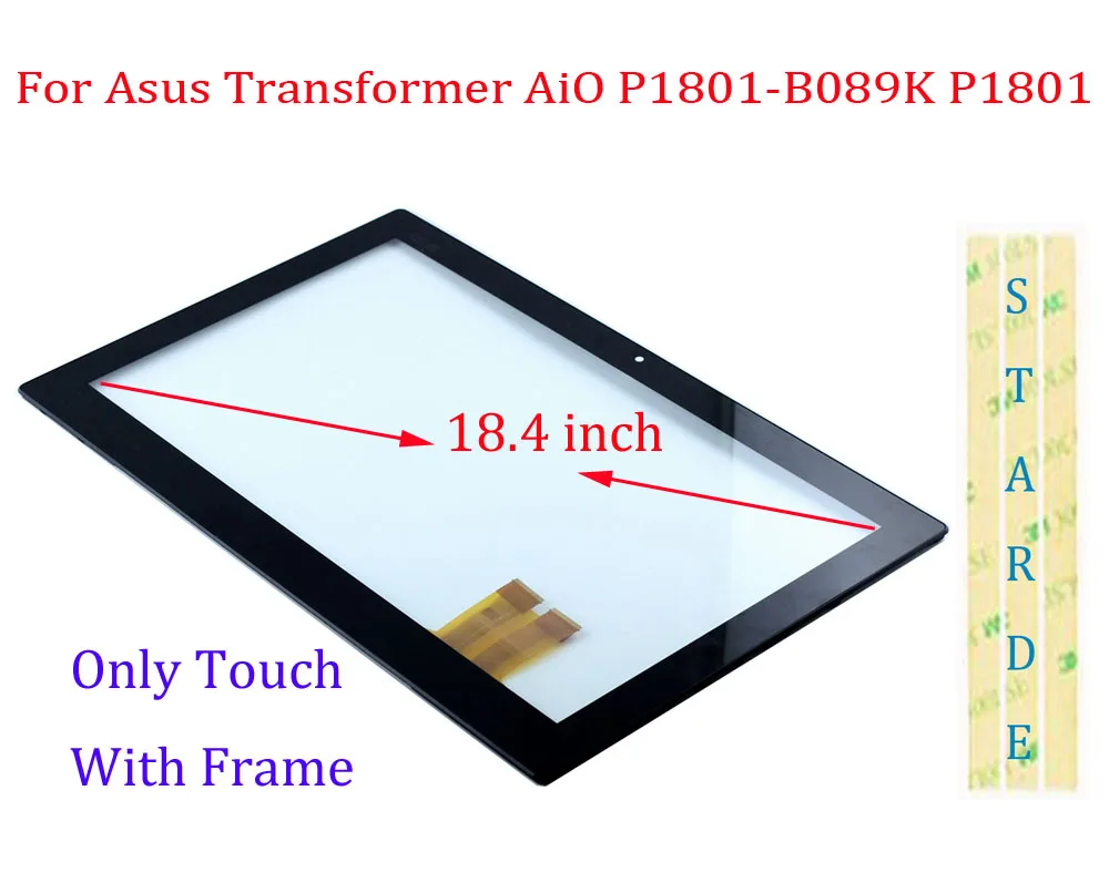 STARDE запасной ЖК дисплей для Asus Transformer AiO P1801 B089K сенсорный экран дигитайзер + рамка
