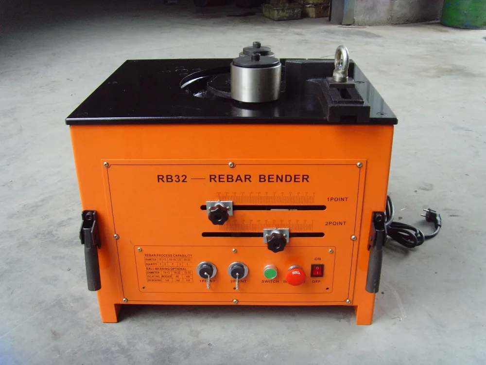 RB 32 Rebar Bender and Rebar steel bar Bending Machine,bend max 32mmin