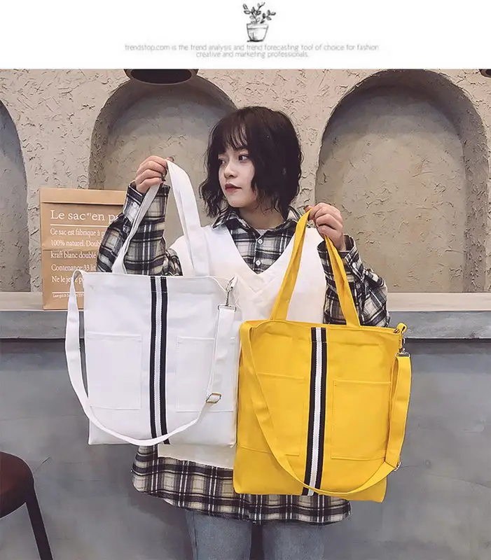 KANDRA Модные женские холщовые сумки для покупок простые дизайнерские многоразовые сумки через плечо парусиновая пляжная сумка повседневная сумка для девочек