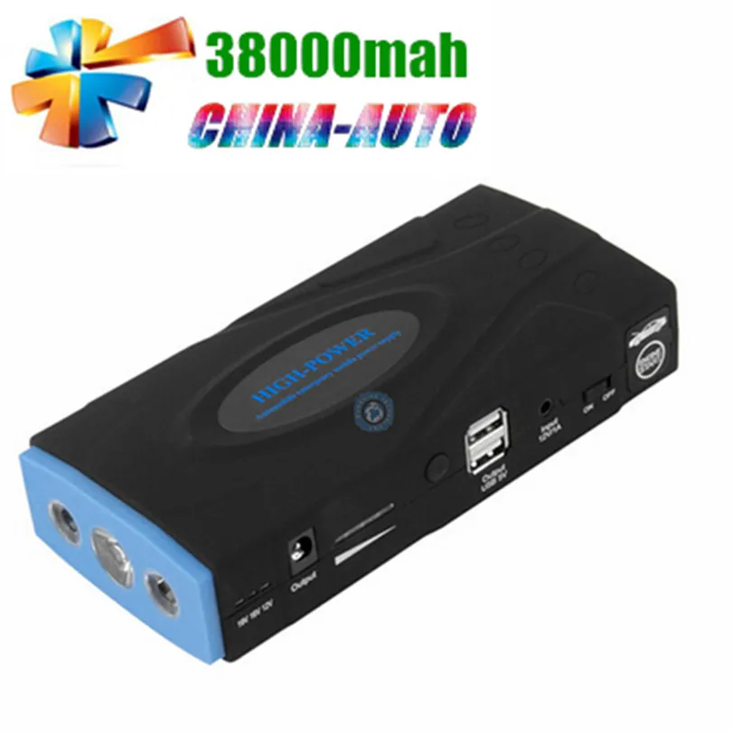 High power Enhanced Car Jump Starter 38000mAh Portable Dual USB 12V Diesel Version Emergency Car font