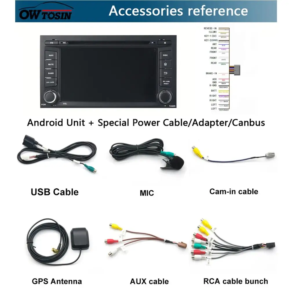 Cheap 7" IPS 8 Core 4GB+64GB Android 9.0 Car DVD Player For Seat Leon 2013 2014 2015 2016 2017 2018 GPS Radio DSP Parrot BT CarPlay 3