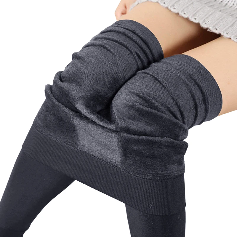 

Hot Women Yoga Pants Winter High Elastic Soft Warm Gym Leggings Pants Thick Velvet Knitted Push Up Fitness Women Sport Leggings