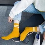 Fashion Korean Creative Socks Women Cotton Thin Heap Heap Solid Color Socks for Women Meias Gift Cut Fuzzy Socks Plus Size