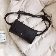 Модная женская поясная сумка Качество PU кожаная поясная сумка пакет для женщины девушки путешествия Винтаж поясная сумка(черный