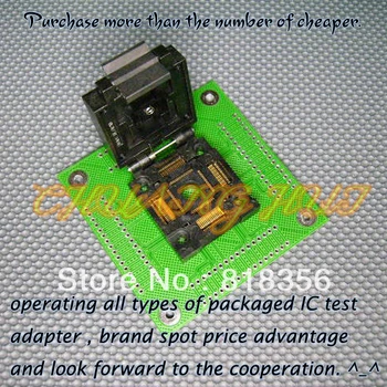 

FPQ-64-0.65-04 Programmer Adapter FPQ64/QFP64 Adapter/IC SOCKET/IC Test Socket (Flip test seat)