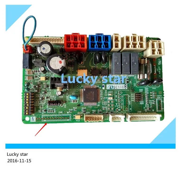 

95% new for panasonic Air conditioning computer board circuit board A712155 A73C1168 good working