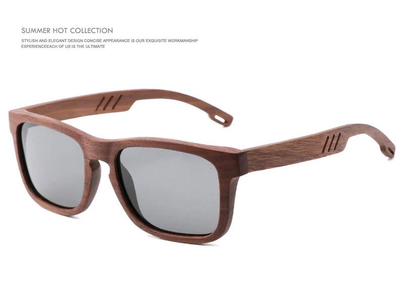 Kennedy Bamboo Polarized Sunglasses