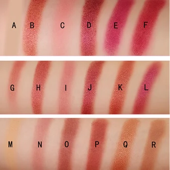 

2019 Hot 18 colors Shining Matte Eyeshadow Pearlescent Waterproof Smoky Eye Shadow Palette Hot Mdf