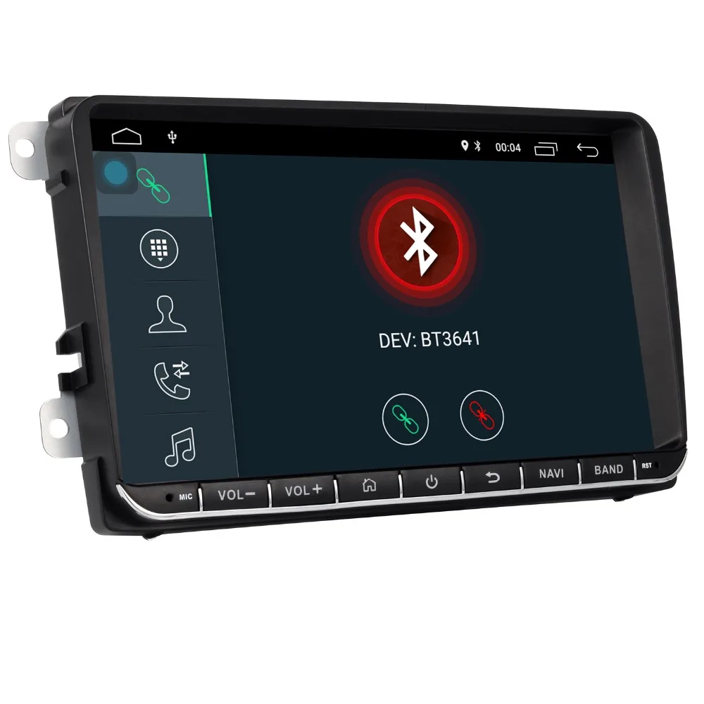 Flash Deal Hot 9"vw android 9.0 car dvd gps navigation for Volkswagen GOLF5 Golf6 POLO PASSAT B5 B6 JETTA TIGUAN radio steering wheel BT 12