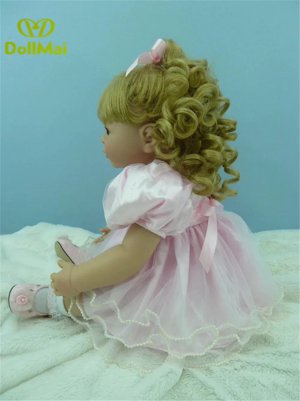Dollmai реалистичные куклы Младенцы для малышей 20 дюймов/51 см силиконовые младенцы