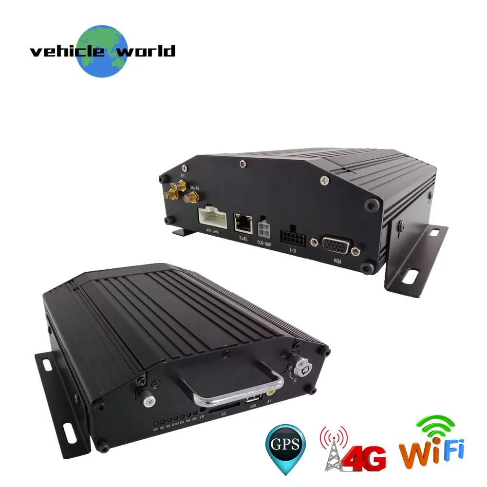 H.264 720P AHD МП HDD SD карта прицеп такси школьный автобус автомобиль GPS WIFI 4G 4Ch Мобильный