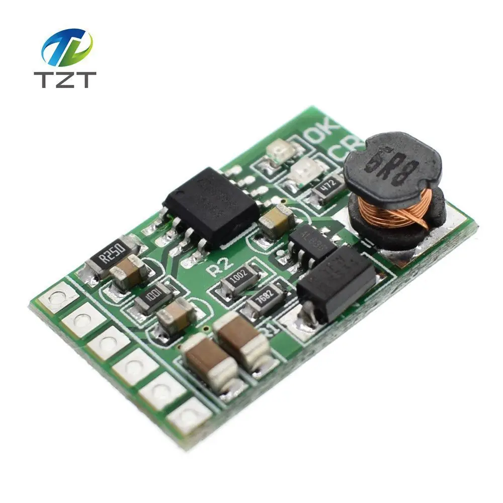 

3.7V 4.2V Charger & 5V 6V 9V 12V Discharger Board DC DC Converter Boost Module for diy UPS mobile power 18650 lithium battery