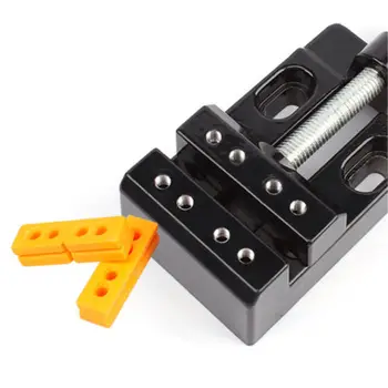 

\tVise Bench Clamp DIY Grinding Tool Hand Drill Press 56mm Table MechanicMachine
