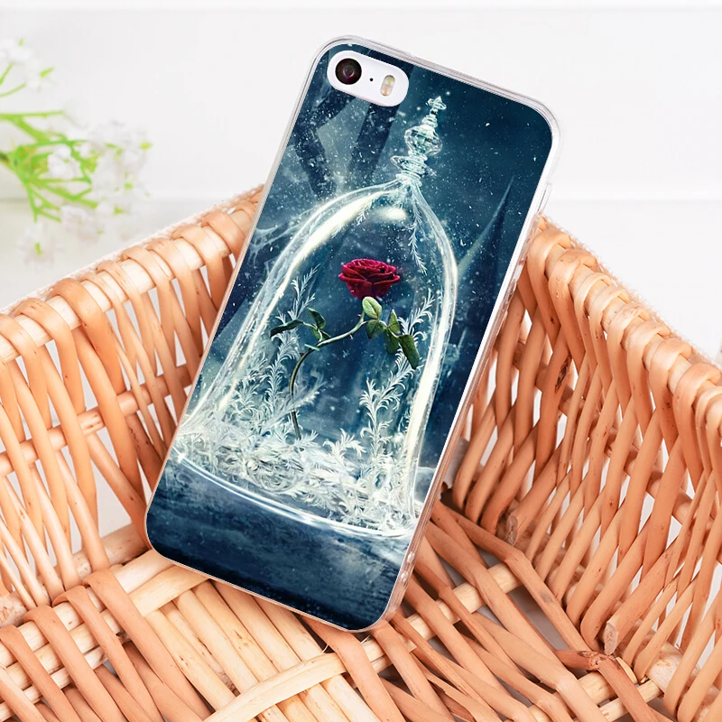 MaiYaCa для iphone 7 6 X XR XS MAX чехол beauty Beast Rose Princess Art CoquePhone чехол для iphone 8 6S Plus 5s SE