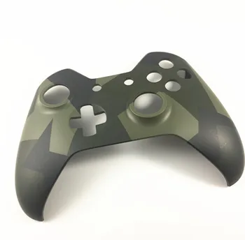

Camo Green Camouflage Front Faceplate Limited Edition Housing Top UP Shell Case for Xbox One Wireless Controller Replacement