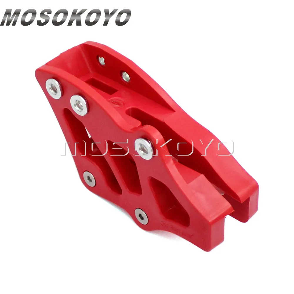 Красный мотокросс эндуро цепи Guide Guard+ маятник цепи слайдер Guard для Honda CR 125R/250R CRF 250R/450R 450X 250X 2005-2007