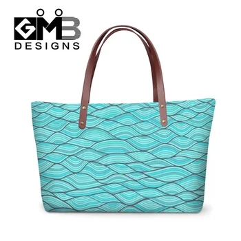 

2016 Women Handbag Ripple Printed Bolsas Femininas Striped High Quality Ladies Shoulder Bag Large Capacity Messenger Hand Bags