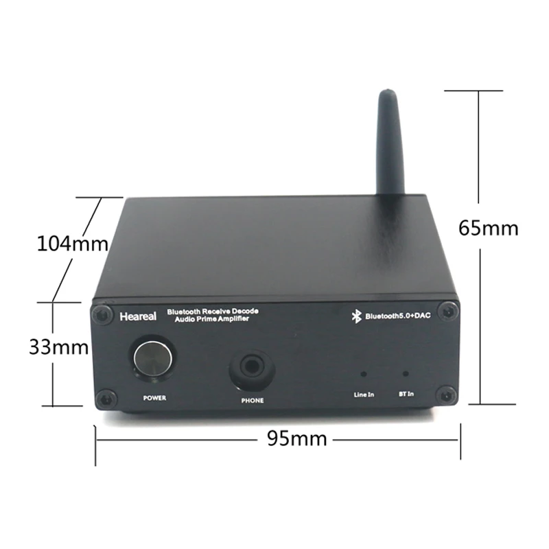 Lusya Bluetooth 5 0 QCC3003 беспроводной приемник ESS9023 dac декодер Hi Fi предусилитель без потерь