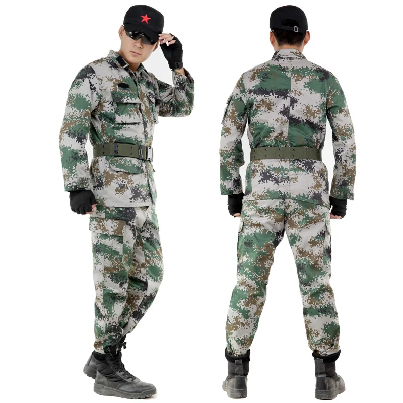 Mens Hunting Camouflage Suits Military Tactical Coat + pant Ghillie Woodland Multicam Outdoor Camping Clothes Army Combat Camo Mens Hunting Camouflage Suits Military Tactical Coat + pant Ghillie Woodland Multicam Outdoor Camping Clothes Army Combat Camo