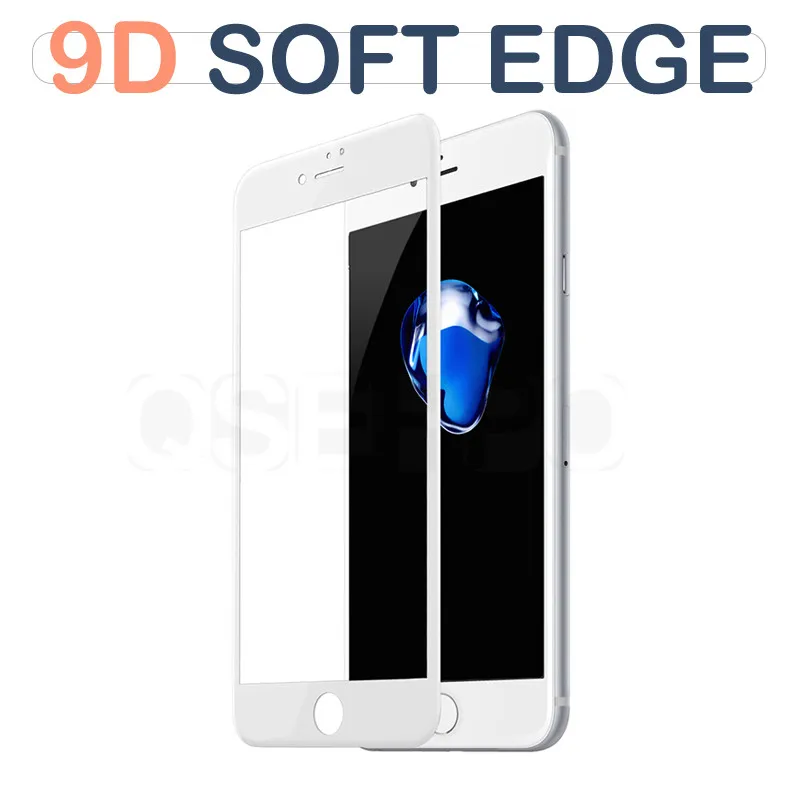 9D Full Curved Tempered Glass On The For iPhone 7 8 6 6S Plus X XS Max XR Screen Protector For iPhone 6 6S 7 8 Plus Glass Film