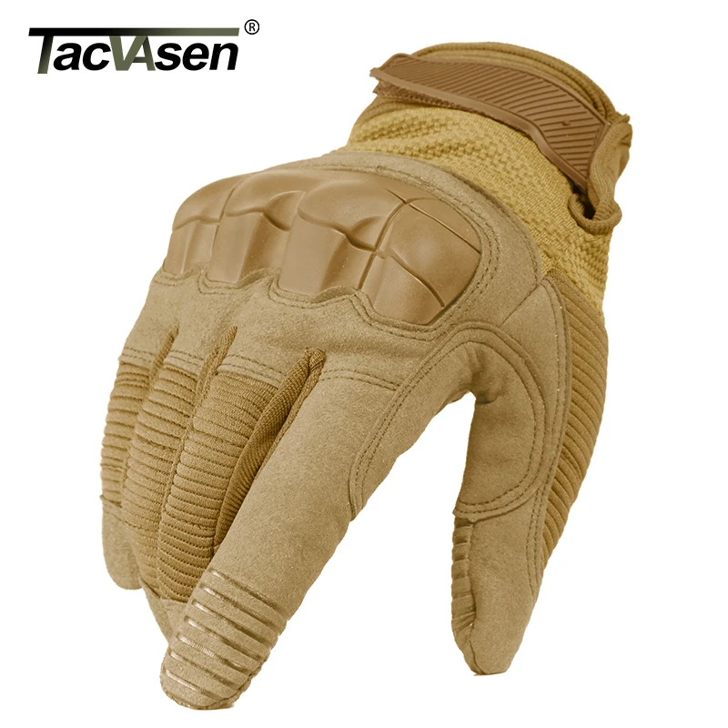 TACVASEN военные тактические боевые перчатки мужские перчатки для страйкбола Защита оболочки полный палец перчатки Пейнтбол Одежда