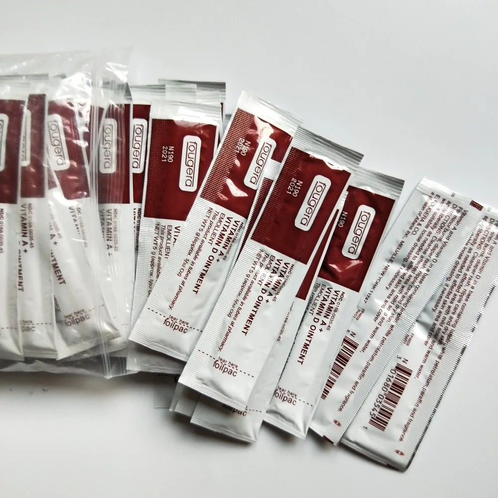 100pcs/lot Vitamin A&D Emollient Ointment Permanent Makeup Microblading
