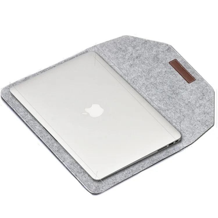 Роскошная мягкая сумка для ноутбука из шерстяного войлока для Macbook Air Pro retina 11 12 13 15 дюймов, чехол для ноутбука Mac Book Air 13 дюймов