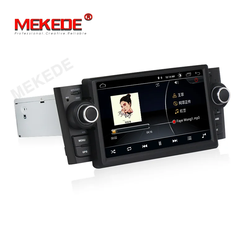 Perfect MEKEDE Android 9.1 8.1 Car Radio Multimedia Video Player Navigation GPS For Fiat Grande Punto Linea 2006 Accessories Sedan dvd 3