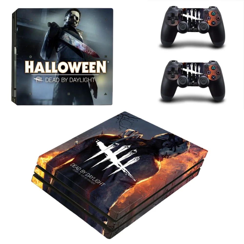 Dead By Daylight Ps4 Pro Skin Sticker For Sony Playstation 4 Console And 2 Controllers Ps4 Pro Skin Stickers Decal Vinyl Stickers Aliexpress